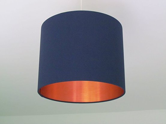 Lampshade burshed with copper - Amazon